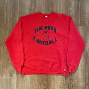 Vintage 80s Russell Athletic Football Sweatshirt